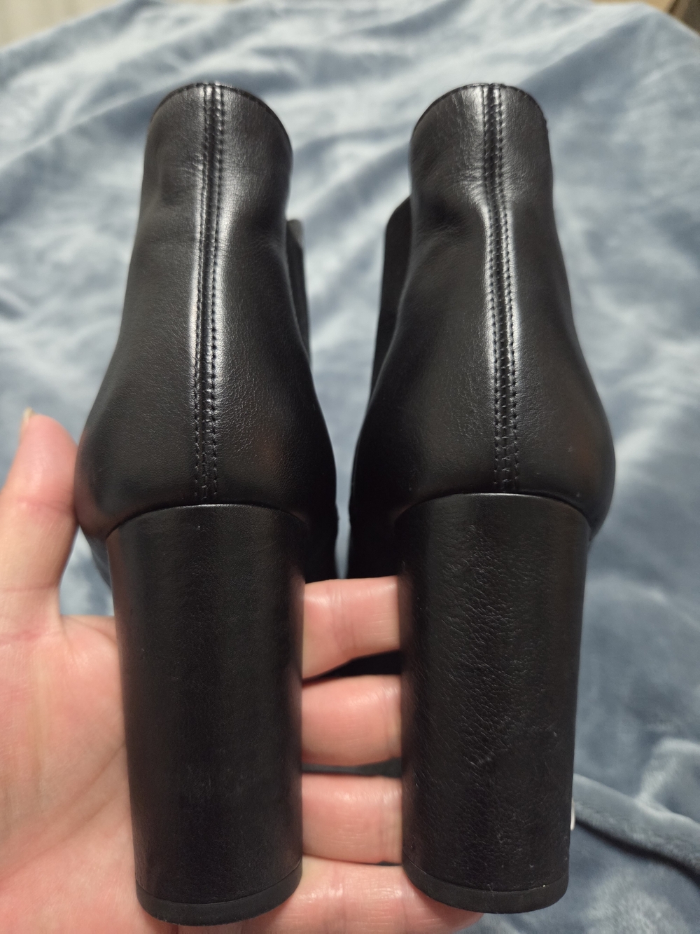 Louis Vuitton Black Leather Ankle Boots - Picture 5 of 6